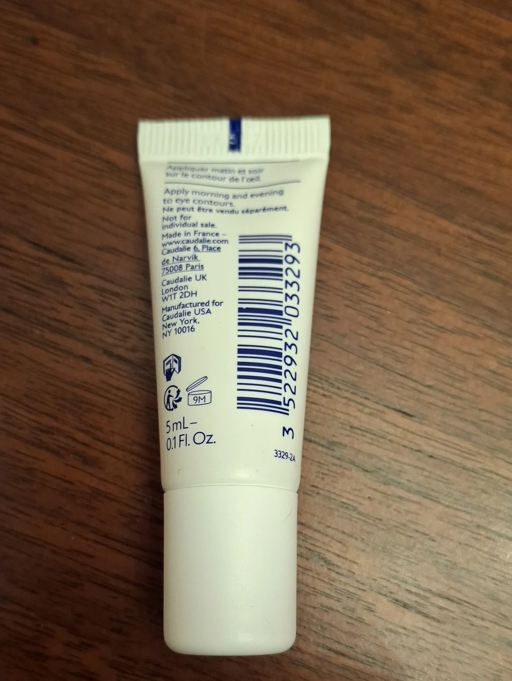 Caudalie Vinoperfect Brightening Eye Cream - 5ml New Tube